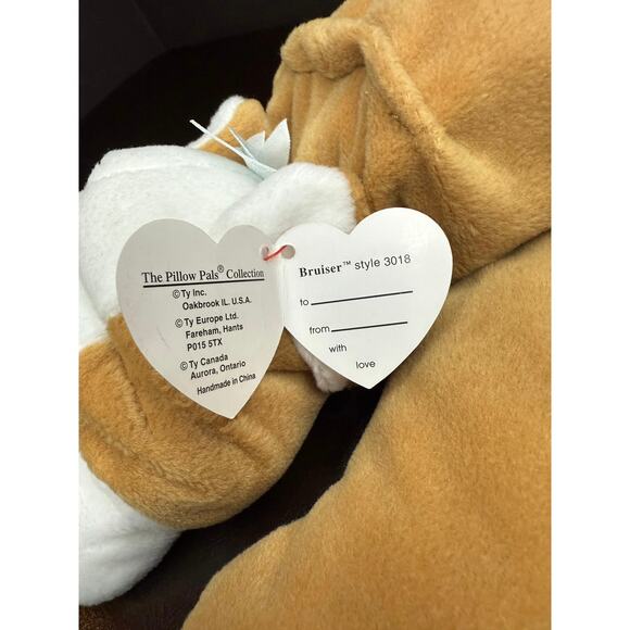 Ty beanie babies pillow pals Bruiser 3018 - Picture 2 of 6